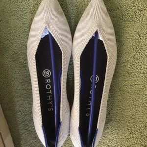 Rothy’s Size 9 Points in Flax Birdseye